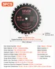 VEVOR 3 stuks diamantschijven, 410 mm, diamantschijven met Productafbeelding-voorbeeld 7