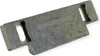 A metal bracket with two slots, likely for a door or window mechanism. Produktbild-Vorschau
