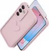 Etui do Samsung A56 5G silikonowe MATOWE serce + Szkło Anteprima dell’immagine prodotto 1