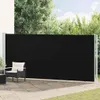 vidaXL Seitenmarkise Ausziehbar 180x600 cm Schwarz Produktbild-Vorschau 2
