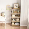 Regał Na Książki Segregatory Czarny Brązowy Do Biura Salonu Podgląd zdjęcia produktu 7