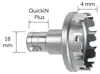 FEIN HM-Lochsäge mit QuickIN PLUS-Aufnahme, Bohr-Ø 54 mm, Produktbild-Vorschau 2