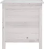 vidaXL Záhradná truhlica biela 50x49x56,5 cm Masívne Náhľad obrázku produktu 4
