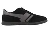 A side view of a black and gray sneaker against a white background. Produktbild-Vorschau