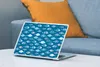 MuchoWow® Laptop Aufkleber Sticker Cover Fisch - Blau - Produktbild-Vorschau 4