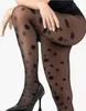 Schwarze gepunktete Strumpfhose BUBBLES 5 Black Produktbild-Vorschau 2