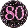Amscan 3379001 - Standard Folienballon 80. Geburtstag Produktbild-Vorschau 2