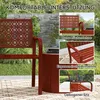 Outsunny 2-Sitzer Gartenbank, wetterfest Sitzbank, Produktbild-Vorschau 5