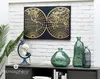 Vase décoratif, rond, kaki, Ø 23 cm Voir les images du produit 6