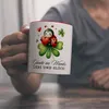 Marienkäfer Kaffeebecher in rot mit Spruch Glaube an Produktbild-Vorschau 6