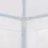 vidaXL Tenda per feste 3x6 m PE Bianco Anteprima dell’immagine prodotto 4