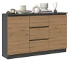 Topeshop 2D3S ANT/ART KPL, Anthrazit, Eiche, 3 Produktbild-Vorschau 12