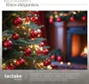 Lot de 24 boules de Noël rouges - rouge Voir les images du produit 7
