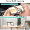 Niania cyfrowa 2K 3MP z dwoma kamerami, 5-calowy monitor, Podgląd zdjęcia produktu 13