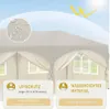 Woltu Faltbarer Pavillon - 3x6 m - 6 Seitenwände - Produktbild-Vorschau 12