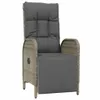 vidaXL Ensemble de jardin 7 pièces avec coussins Gris Poly Voir les images du produit 4