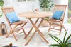 Massiver Gartentisch EMPIRE TEAK 90cm Teakholz rund Produktbild-Vorschau 1