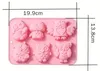 GKA Silikonform Eulen Silikon Backform Muffin Produktbild-Vorschau 4