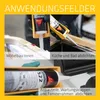 Collage of images showing the application of Sika Sikaflex-522 sealant in different scenarios, with German text describing the applications. Anteprima dell’immagine prodotto