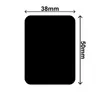 Magnetische Metallplättchen 3x Magnetplatten Rechteckig Produktbild-Vorschau 3