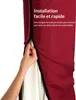 Deuba Housse de protection pour parasol Ø3m Rouge bâche de Voir les images du produit 3