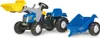 Treppe tractor RollyKid NH T7040 Junior blau Produktbild-Vorschau 5