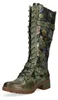Laura Vita Damen Lederstiefel im Patchwork-Look mit Produktbild-Vorschau 4