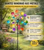Girandola colorata per il giardino in metallo Giocattolo Anteprima dell’immagine prodotto 2