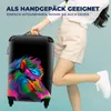 MuchoWow® Koffer Handgepäck Trolley Rollkoffer Kleine Produktbild-Vorschau 4