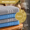 Lavea® 8er Set Handtücher 50x100 cm - Elena, 100% Produktbild-Vorschau 2