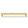 Monitorständer Holzbeine Schreibtischaufsatz 90x20x10cm Produktbild-Vorschau 8