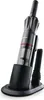A handheld vacuum cleaner and its charging dock, against a white background. Produktbild-Vorschau