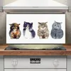Coloray Küchenrückwand 100x50 Spritzschutz aus Glas - Tiere Produktbild-Vorschau 2