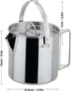 Outdoors 1.2L konvice z nerezové oceli s víkem na vaření Náhled obrázku produktu 3