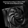 be quiet! BK039 be quiet! Kühler PURE ROCK 3 Black Productafbeelding-voorbeeld 9