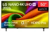 TV LG Nano NU85 (2026) 50" LED UHD 4K - 50NU850B6LA Voir les images du produit 9