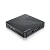 A black media player box is shown from a three-quarter angle on a white background. Podgląd zdjęcia produktu