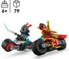 LEGO NINJAGO Kais Motorradrennen - Spielzeug mit 2 Produktbild-Vorschau 3
