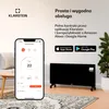 Klarstein Smart Grzejnik elektryczny, konwektor na kółkach, Podgląd zdjęcia produktu 2