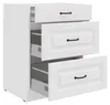 Küchen Unterschrank 60 cm Stilo Weiß Vollauszug Soft-Close Produktbild-Vorschau 2