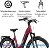 Zündapp X800 E Bike weinrot Produktbild-Vorschau 4