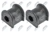 NTY Lagerbuchse Stabilisator Stabigummis ZGS-SB-010 Hinten Produktbild-Vorschau 1
