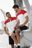 Erima Change By Erima T-Shirt Weiß/Rot/Schwarz Produktbild-Vorschau 3