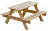 ITA Kindersitzgarnitur aus Holz Natur - Kinder Produktbild-Vorschau 1
