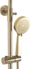 Set Doccia Con Termostato Rea Parot Brushed Gold Anteprima dell’immagine prodotto 6