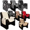 Protège-fauteuil en Laine 147 x 147cm gris clair - gris Voir les images du produit 3