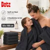 Betz 4 Stück Handtücher 50x100 cm BERLIN 100% Baumwolle  Produktbild-Vorschau 3