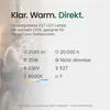 Spectrum E27 LED Lampe A60 20W 2045lm 6000K Kaltweiß 230V Produktbild-Vorschau 3
