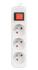 LANBERG Steckdosenleiste 3m 3x 230V +Schalter FRANZOES. Produktbild-Vorschau 6