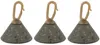 Fox Edges Downrigger Back Weights - 3 Absenkbleie, Produktbild-Vorschau 1